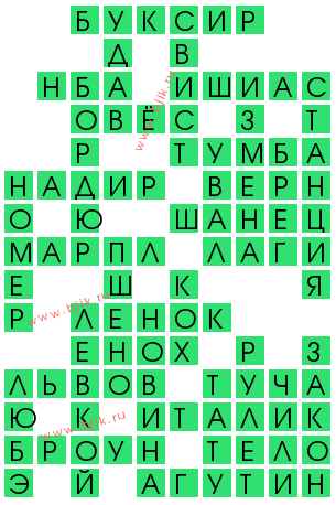 сканворд 13115