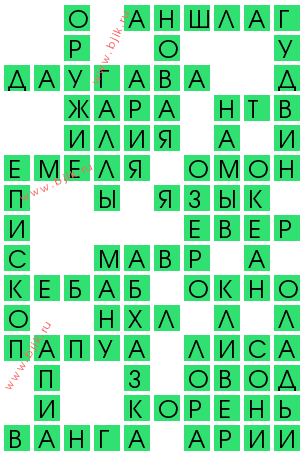 сканворд 13122