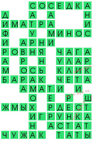 сканворд 13130