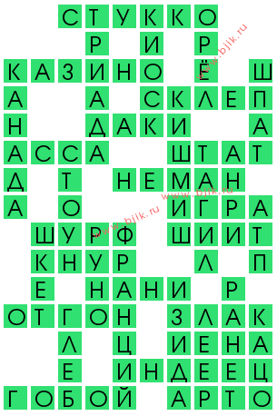 сканворд 13143