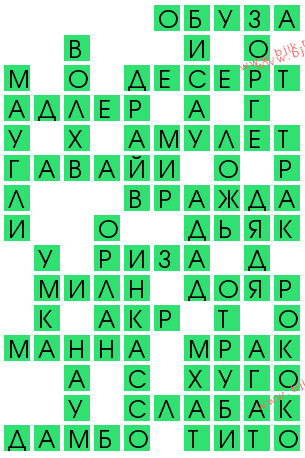 сканворд 13173