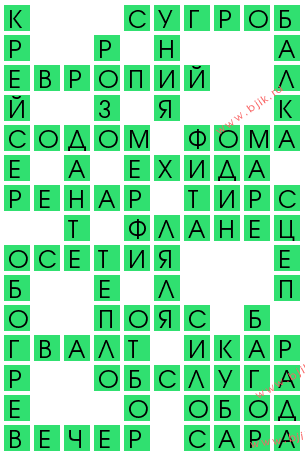сканворд 13174