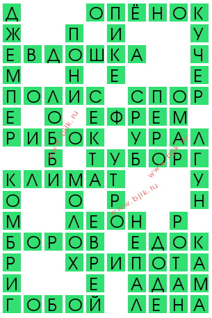 сканворд 13209