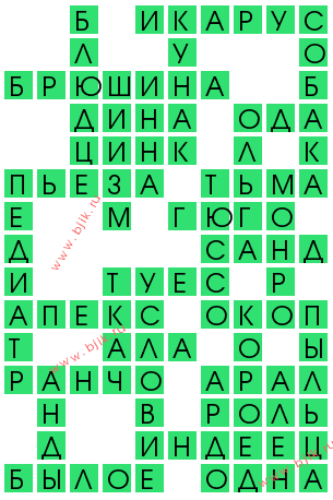 сканворд 13217