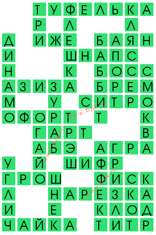 сканворд 13223