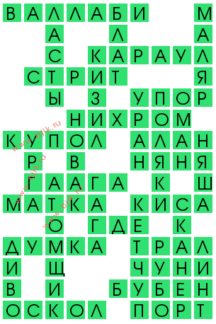 сканворд 13231