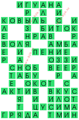 сканворд 13248