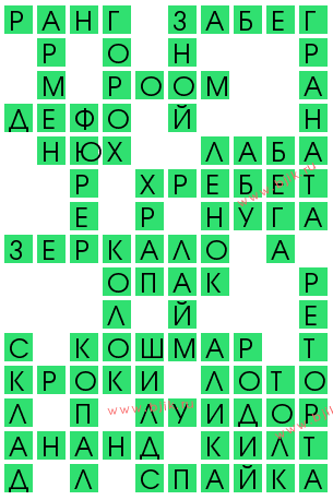 сканворд 13262