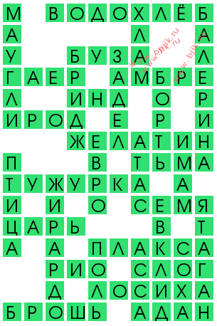 сканворд 13291