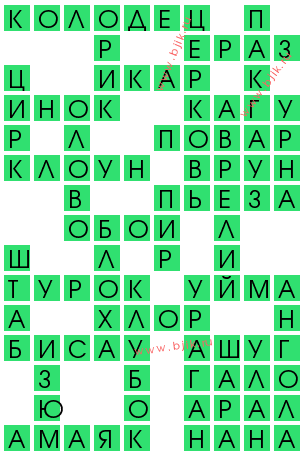 сканворд 13292