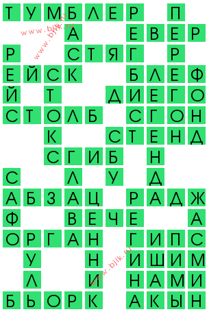 сканворд 13327