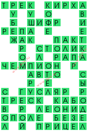 сканворд 13332