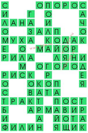 сканворд 13334
