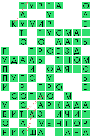 сканворд 13337