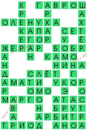 сканворд 13347