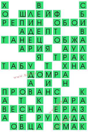 сканворд 13363