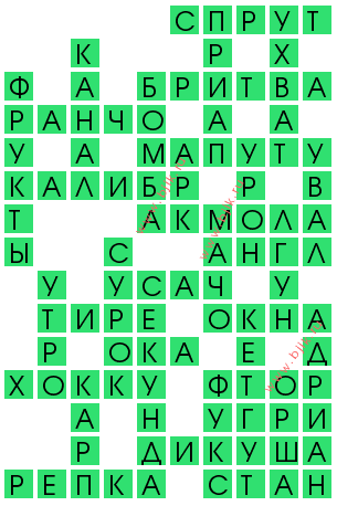 сканворд 13373