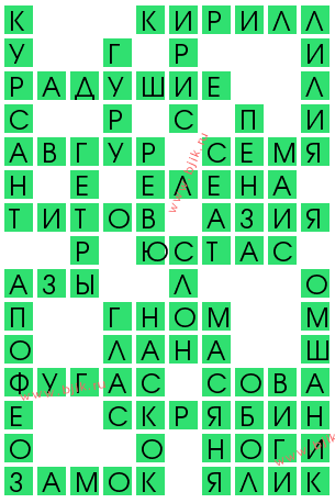 сканворд 13436