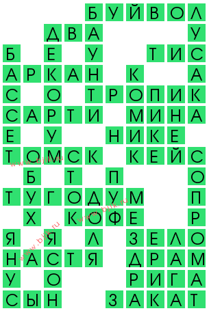 сканворд 13465