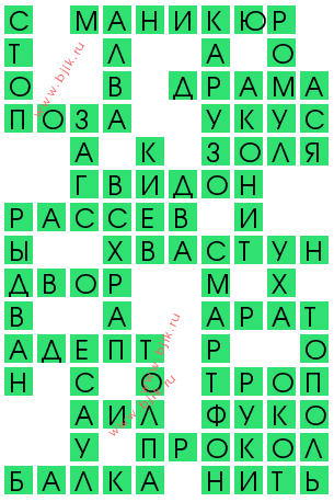 сканворд 13533