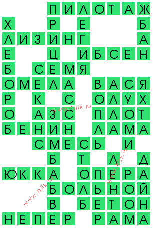 сканворд 13555