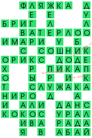 сканворд 13584