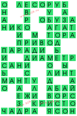 сканворд 13593