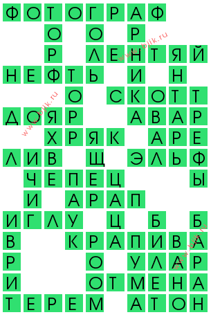 сканворд 13603