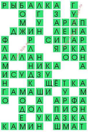 сканворд 13677
