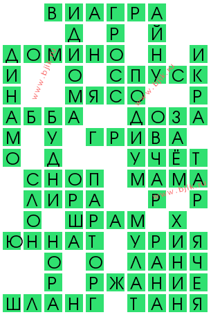 сканворд 13683