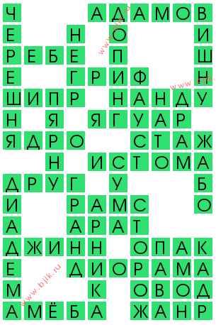 сканворд 13699