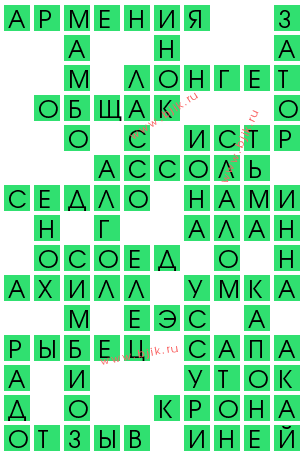 сканворд 13701