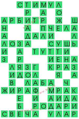 сканворд 13743