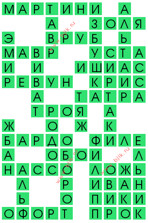 сканворд 13752