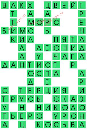 сканворд 13757
