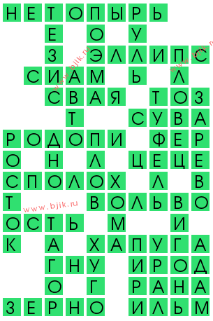 сканворд 13789