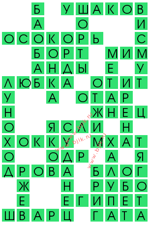 сканворд 13817