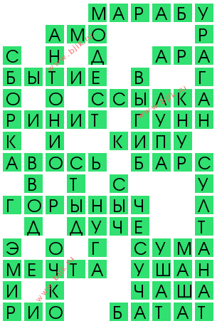 сканворд 13830