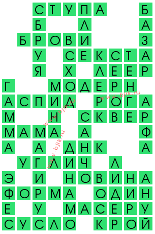 сканворд 13832