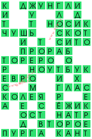 сканворд 13863