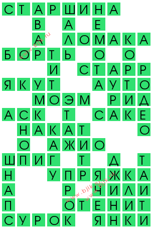 сканворд 13873