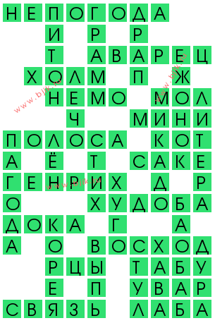сканворд 13929