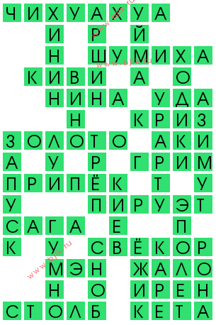 сканворд 13954