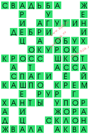 сканворд 13961