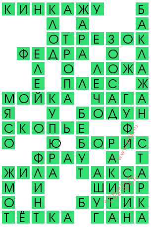 сканворд 13983