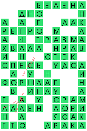 сканворд 13995
