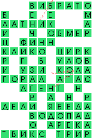 сканворд 14060