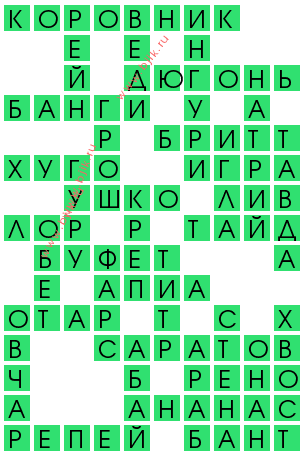 сканворд 14073
