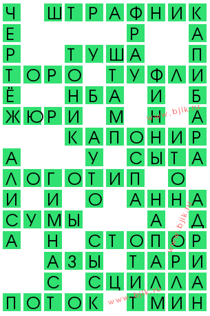 сканворд 14091