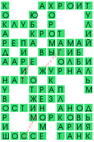 сканворд 14099